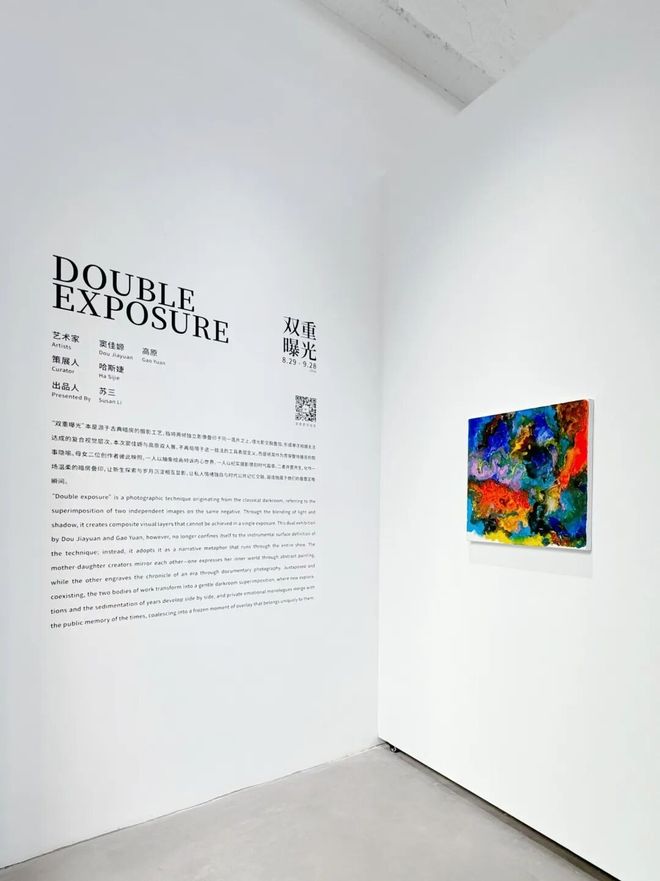 窦佳嫄x高原，在画廊打开了私人相册