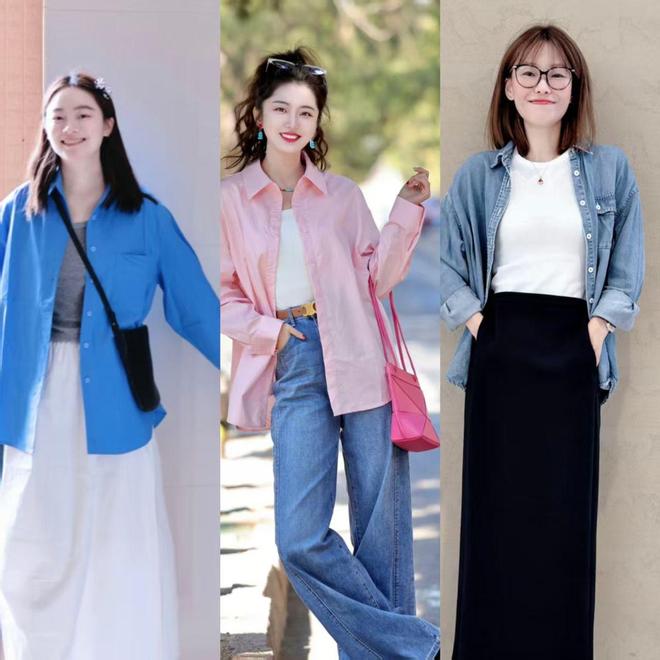 女人不管多大年纪，一年四季都可以穿衬衫，大方得体又高级(图2)