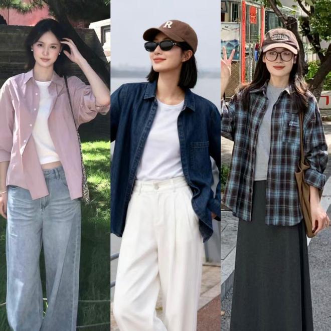 女人不管多大年纪，一年四季都可以穿衬衫，大方得体又高级(图7)
