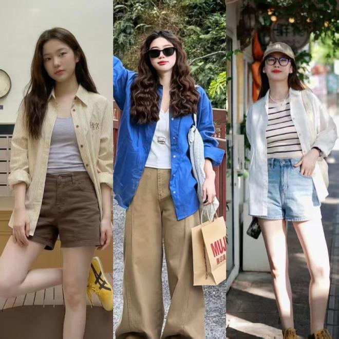 女人不管多大年纪，一年四季都可以穿衬衫，大方得体又高级(图8)