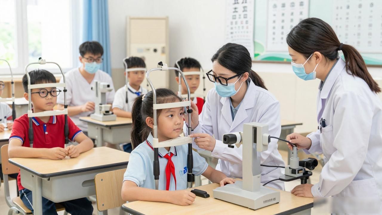眼镜越换越厚 警惕少年儿童滑向高度近视
