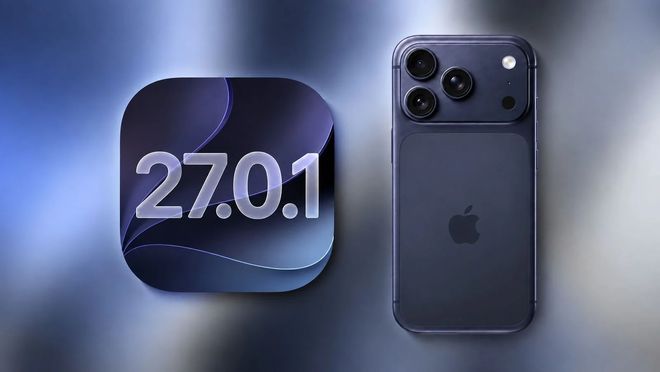 苹果即将发布iOS 27.0.1，修复iPhone 18 Pro面容解锁故障(图5)