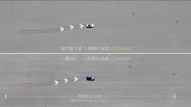 小鹏G9L四项实测硬碰硬 把百万级卡宴逼到墙角(图8)