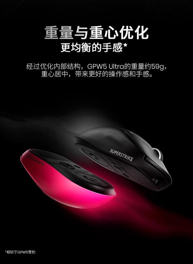 罗技推出GPW5 Ultra电磁微动鼠标：135小时续航，首发1699元(图5)