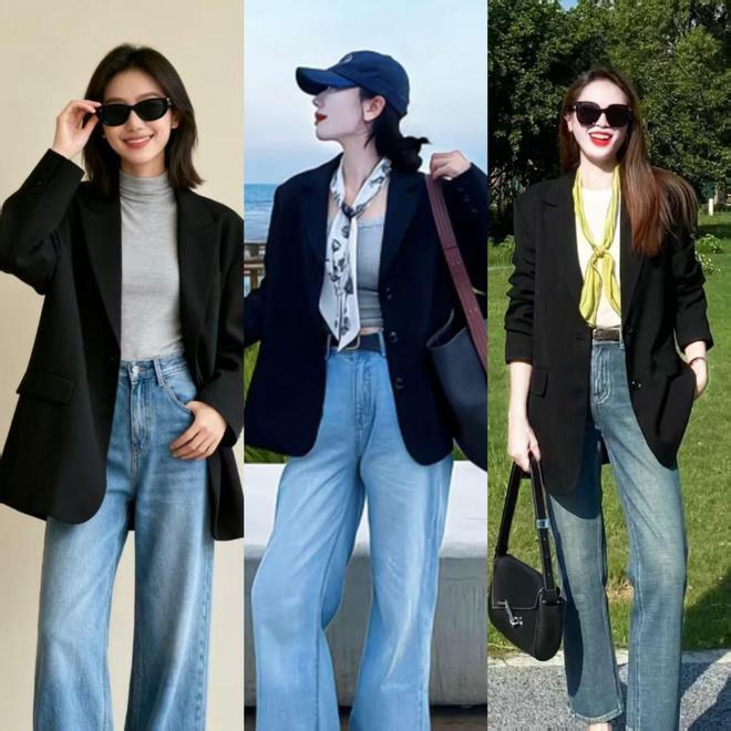 女人过了三四十岁，一定要准备一件小西装，大方得体又显瘦(图8)