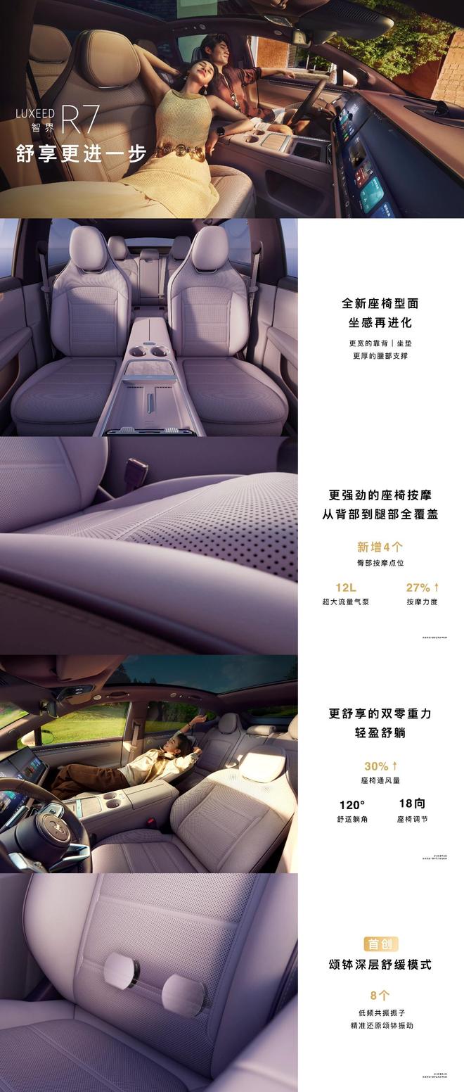 智界R7上市售价23.98万起 8大升级/搭载华为乾崑ADS 5(图6)