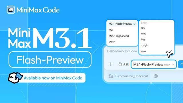 MiniMax M3.1 Flash来了：Opus 5.5刷屏的绝活，它也能做(图2)