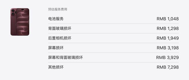 苹果确认iPhone Duo保护层可单独更换，有AC+下只要139元(图6)