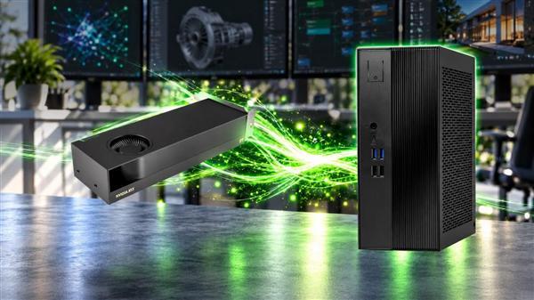 5L机身也能跑专业卡！华擎DeskSlim上新：RTX PRO 4000+24GB显存(图2)