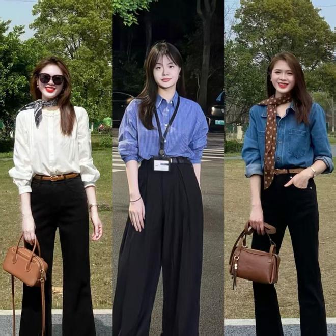 女人不管多大年纪，都要准备一条黑色裤子，大方显瘦又百搭(图9)