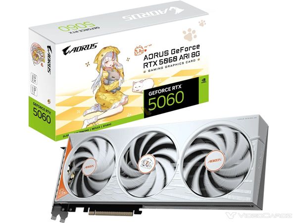 买显卡送“雕妹”手办！技嘉RTX 5060 ARI开售：首发