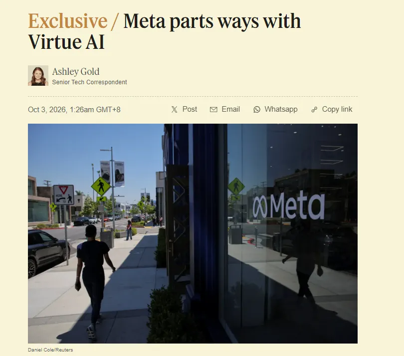 入职才4个月，宋晓冬团队被曝与Meta分道扬镳，理由：工作风格不合(图3)