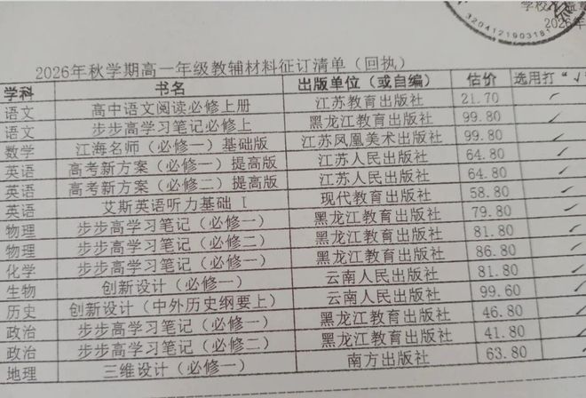 江苏家长吐槽：教辅书越来越像“奢侈品”！