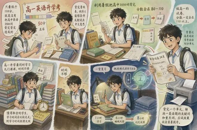 怎么把英语成绩提上来，我是高一学生平时成绩50左右，求指教？