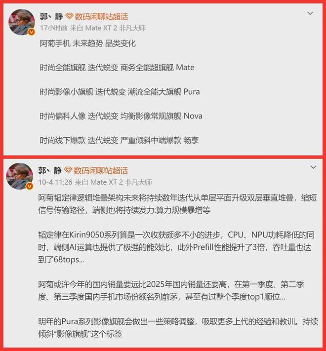 份额屠榜只是开胃菜，华为市场份额、芯片架构与产品线，均迎来调