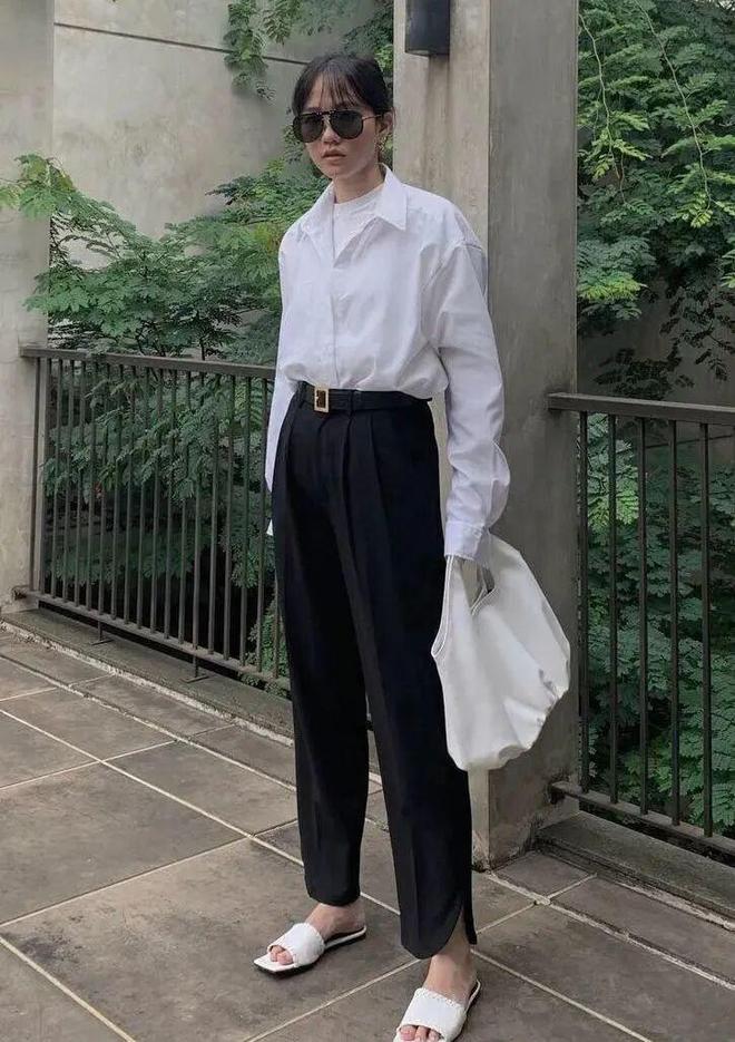 赫本的小黑裤，裤装界的气质王者(图16)