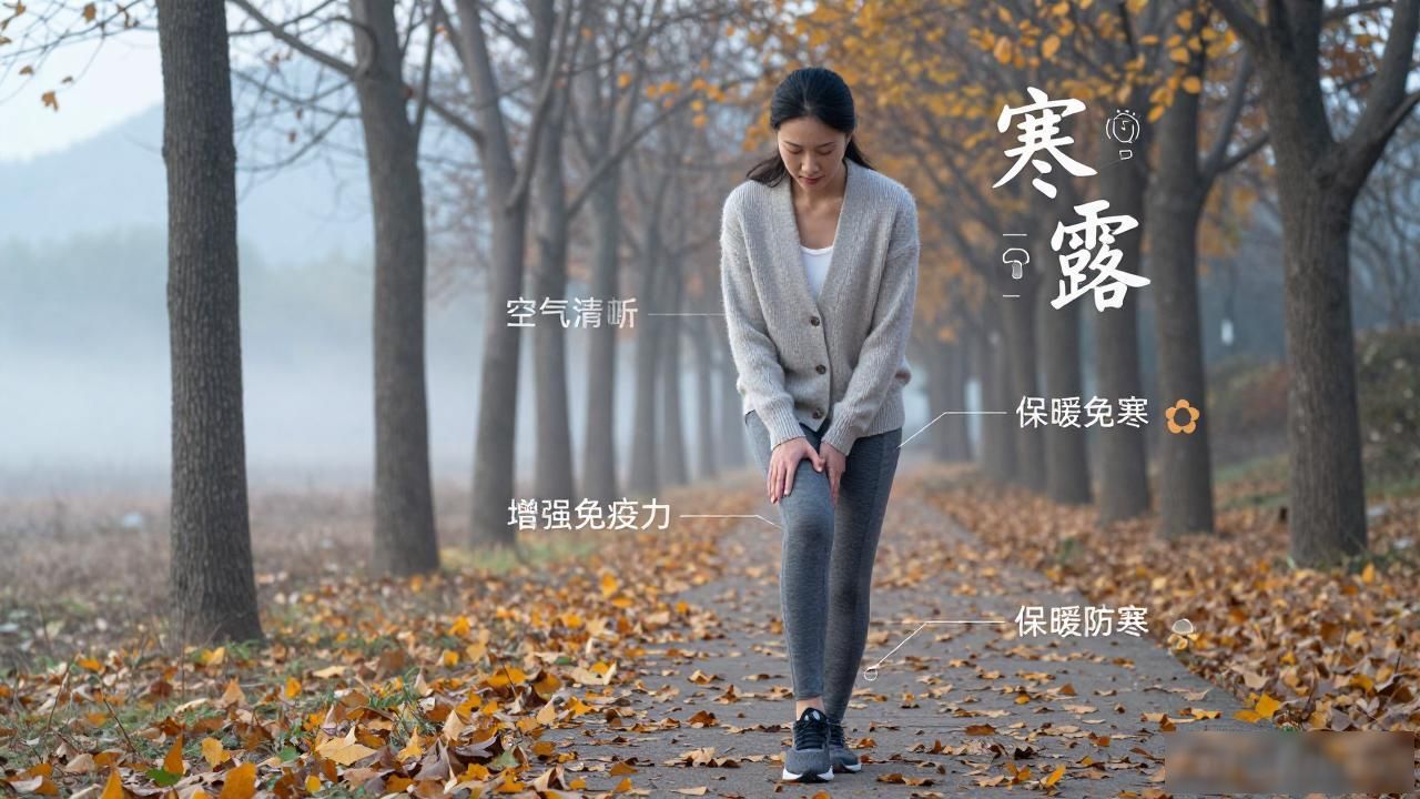 寒露时节早睡早起适度动 常按足三里健脾胃