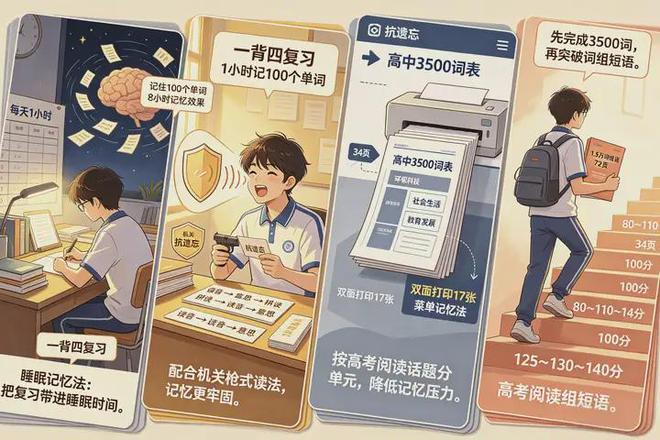 高中英语记不住单词，想考及格都困难，有什么好的提分方法？(图3)