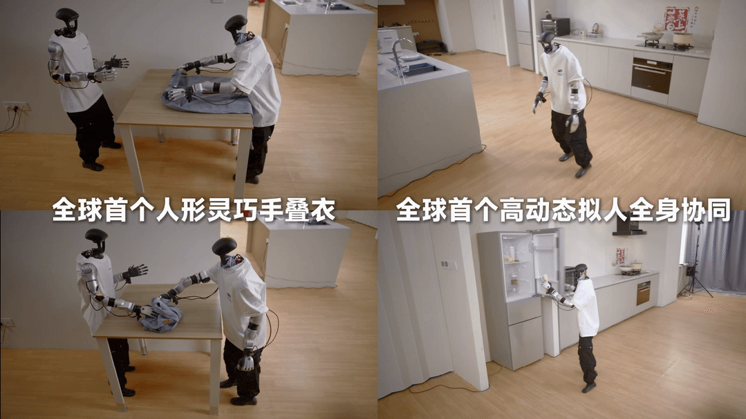 全球首次！杭州具身黑马比肩Figure，全身协同自主叠衣(图3)