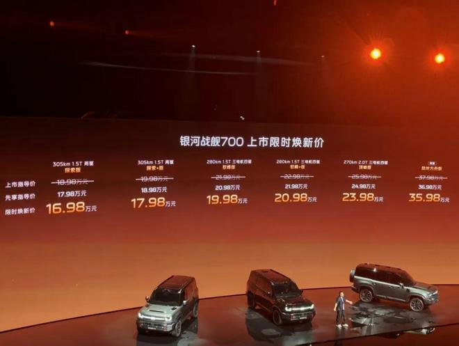 12 分钟订单破万，吉利银河战舰 700，要订下新能源越野的新标准(图2)