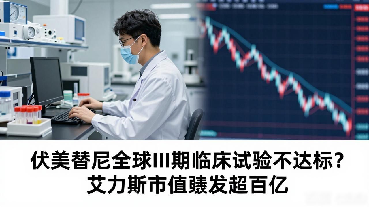 中新健康｜伏美替尼全球III期临床试验不达标？艾力斯市值蒸发