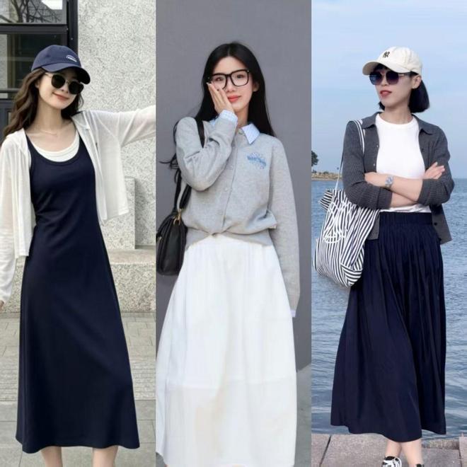 秋天衣服不要买太多,不如准备几件针织开衫,温柔大方又舒适(图6)