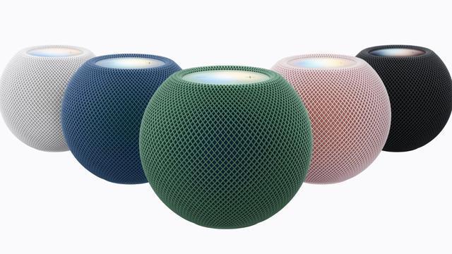 HomePod mini 2新增粉色与绿色 加入四扬声器家庭