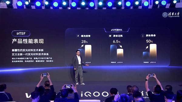 第四代OLED发光技术！iQOO Neo12首发天空之镜发光材料：寿命提升50%(图3)
