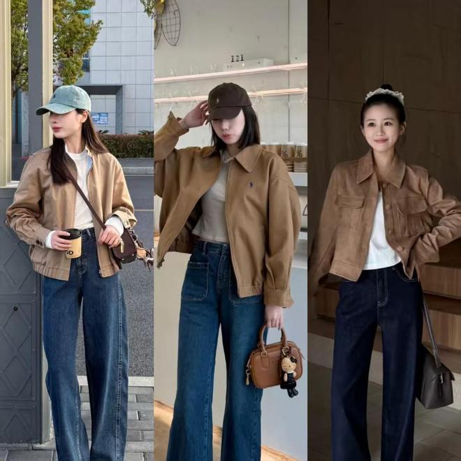 秋天衣服别穿全黑，看看这些卡其色的单品，简单大方又百搭(图5)