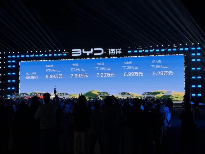 尺寸升级/配二代刀片电池 全新海鸥超级置换价6.29万起(图2)
