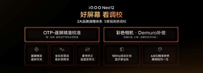 iQOO Neo12发布：国补后3149元起售 搭载2K 185Hz超冠屏(图5)
