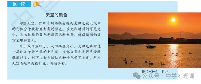 为什么高中地理教材只提有选择的散射？(图3)