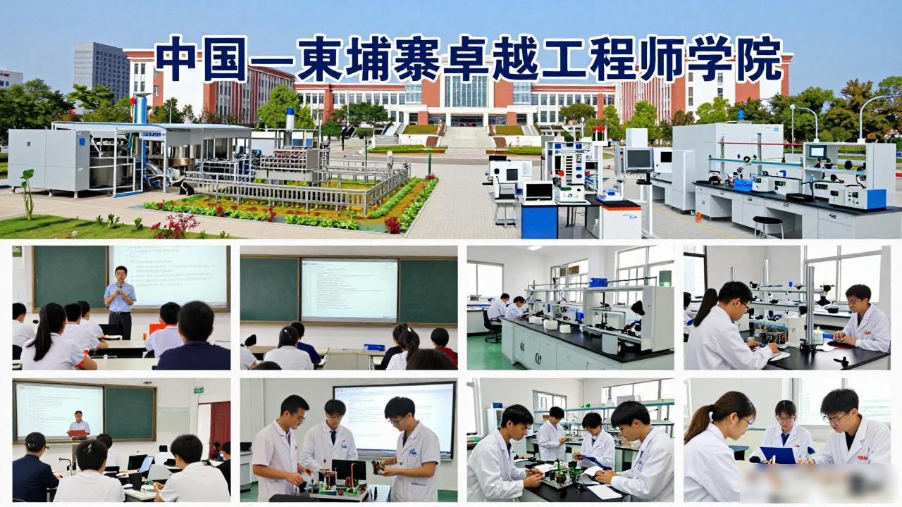 中国与柬埔寨共建,揭牌新学院!(图1)